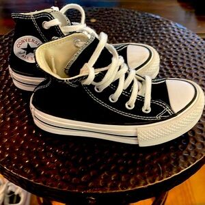 Black Converse Chuck Taylor All Stars Size 11 Toddler.